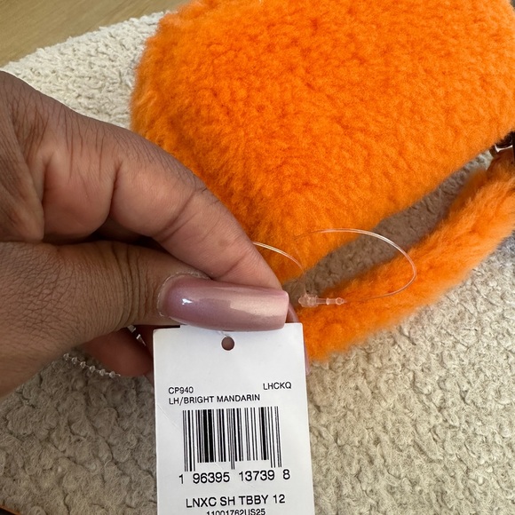 Coach X Lil Nas Tabby 12 Shearling Mandarin orange - Picture 3 of 7
